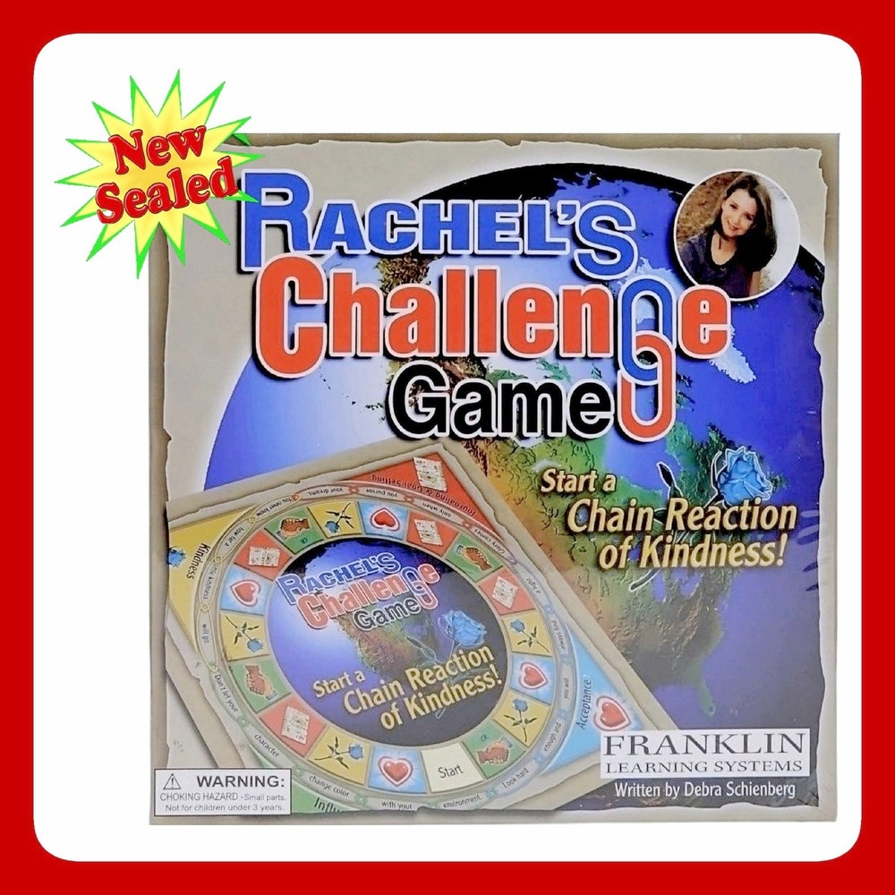 Franklin Learning Systems Rachel's Challenge Game Family Educational‎ Kindness